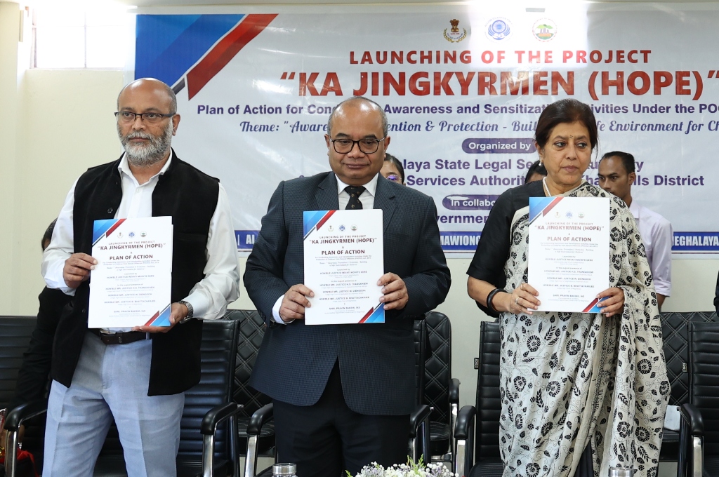 Project on child safety, legal rights launched: Meghalaya Chief Justice urges youth to understand consequences of POCSO Act