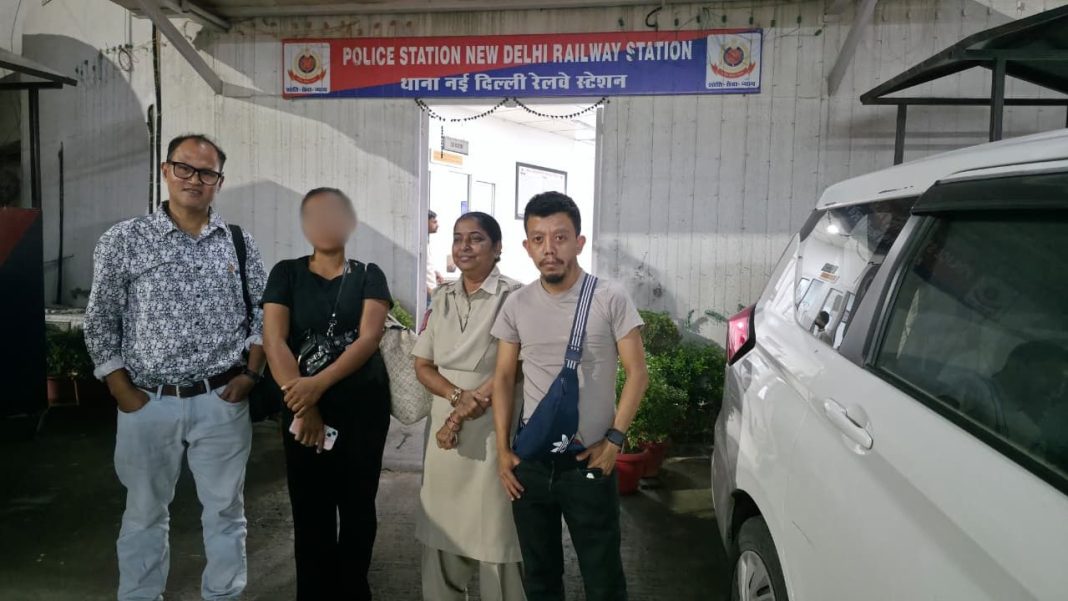 On way to Goa, ‘missing’ Garo woman traced in Delhi