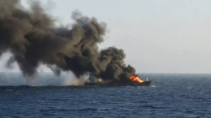 11 Indian crew injured after ship hit by projectile in Hormuz