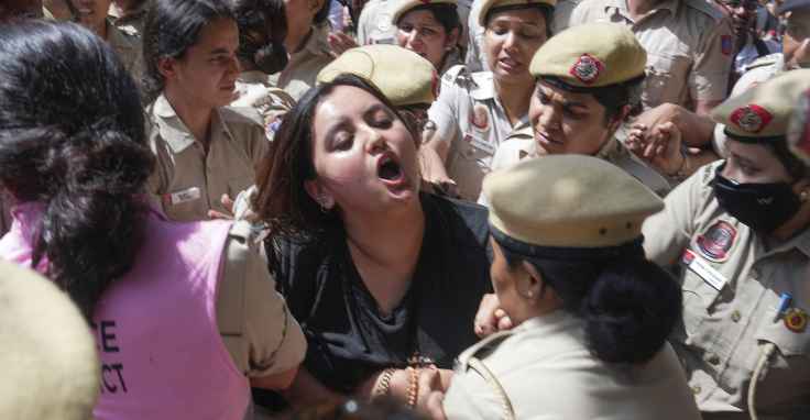Oppn leaders, activists slam Centre over police action on Gandhi Jayanti