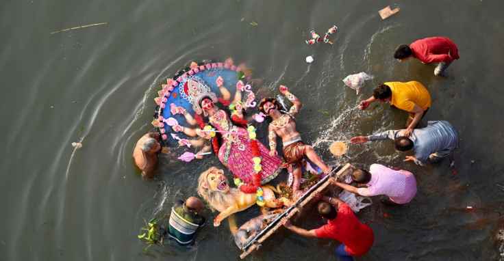 Bodies of three people were found day after drowning during idol immersion in UP’s Gonda