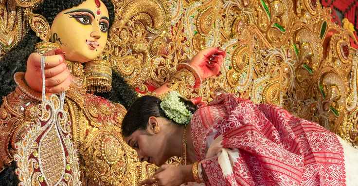 Bengal bids farewell to Goddess Durga with sindoor khela, immersion rituals