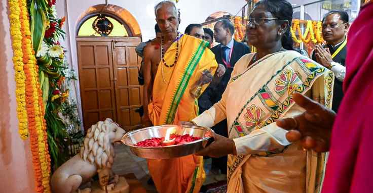 Leaving pain of Naxal violence behind, Chhattisgarh now progressing rapidly: President Murmu
