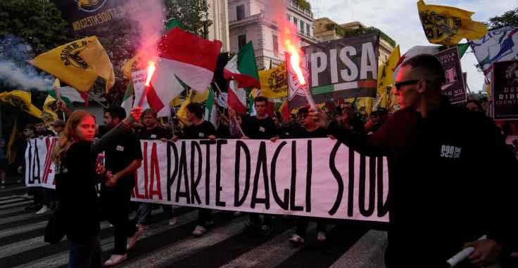 Italy sends hundreds of soldiers to Milan for protest, one of many planned across Europe