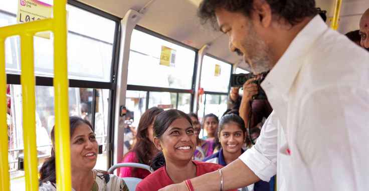Free bus travel benefits over 5.9 cr women, men too gain through reduced fares